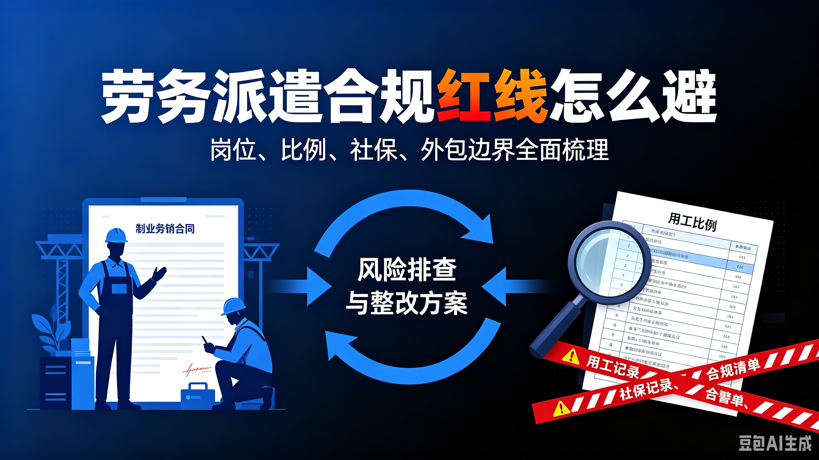 2026劳务派遣稽查常态化，企业如何破解用工合规难题？