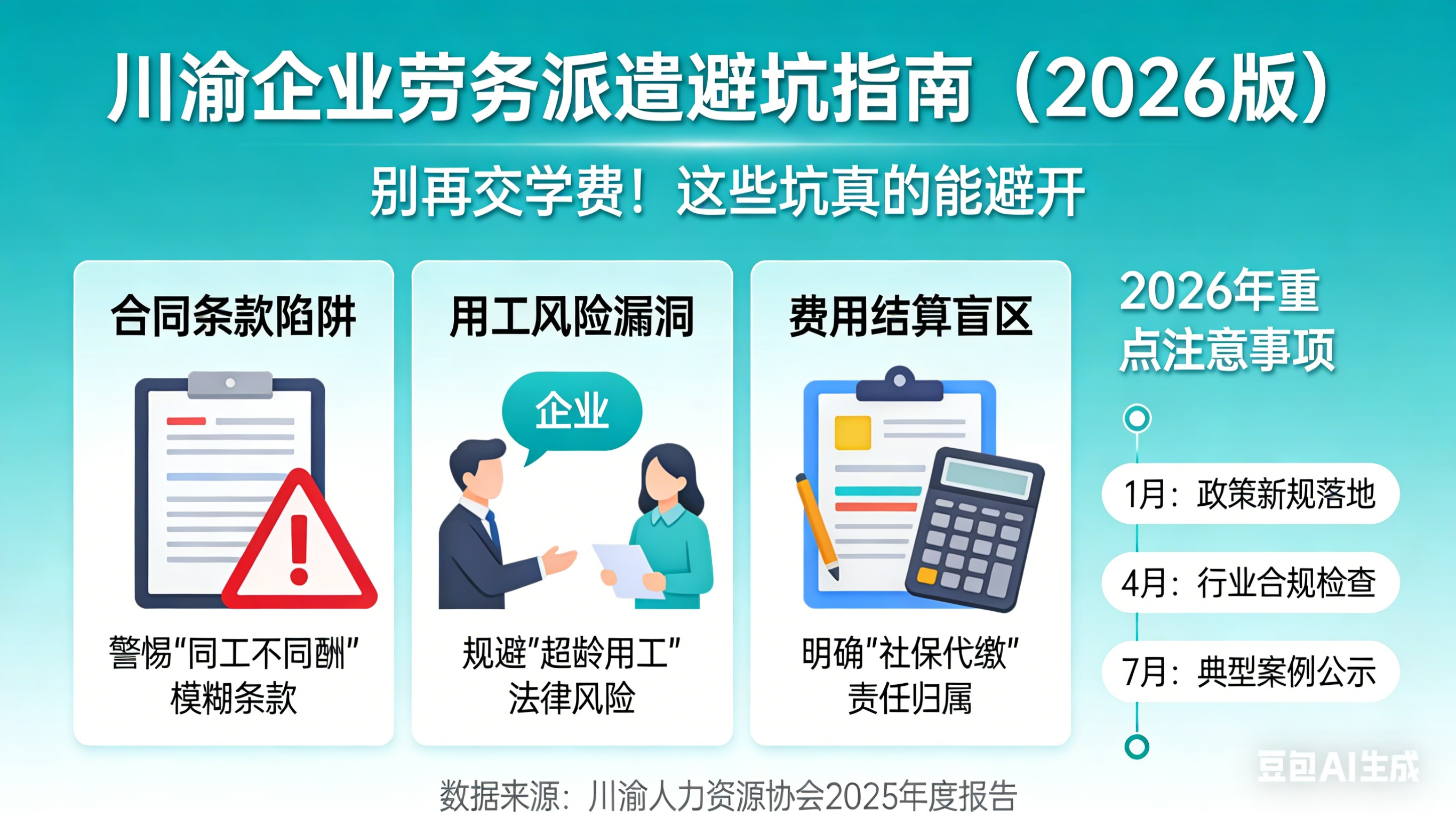 别再交学费了！川渝企业用劳务派遣，2026年这些坑真的能避开