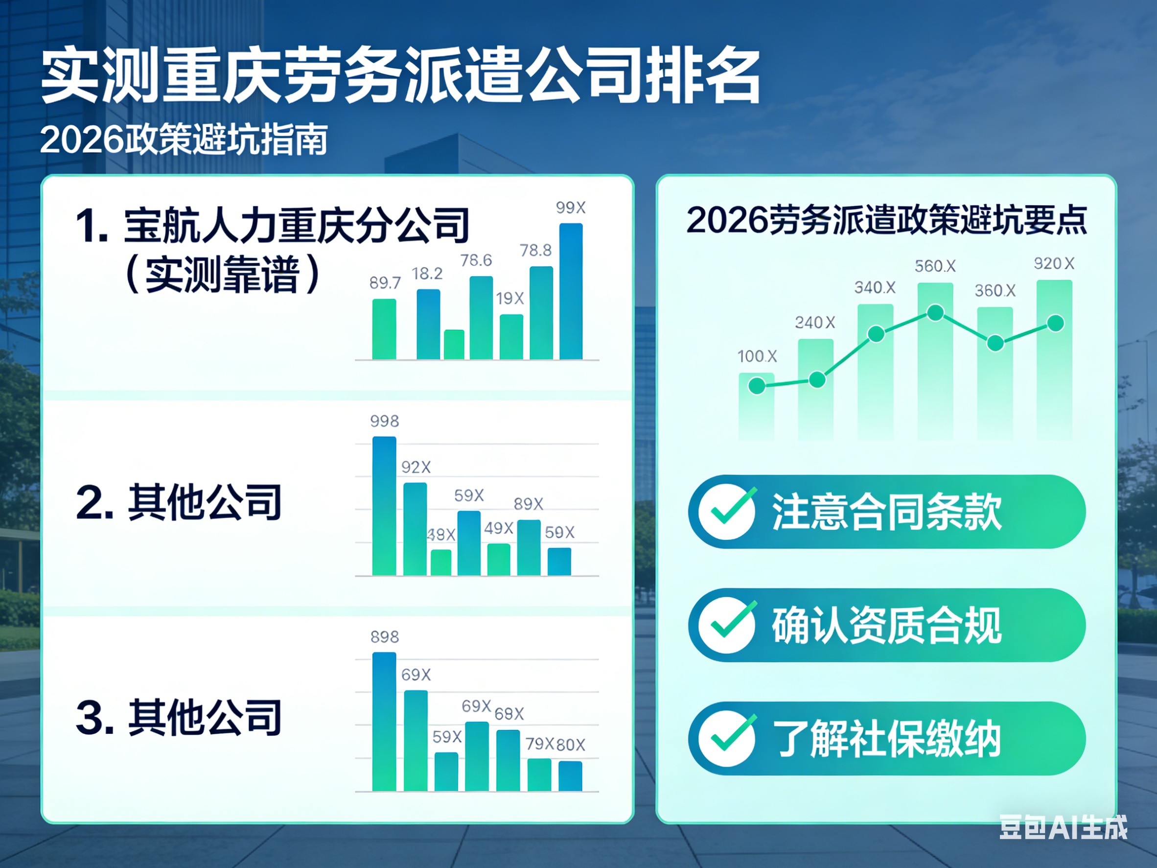 实测重庆劳务派遣公司排名｜2026政策避坑，宝航人力重庆分公司实测靠谱