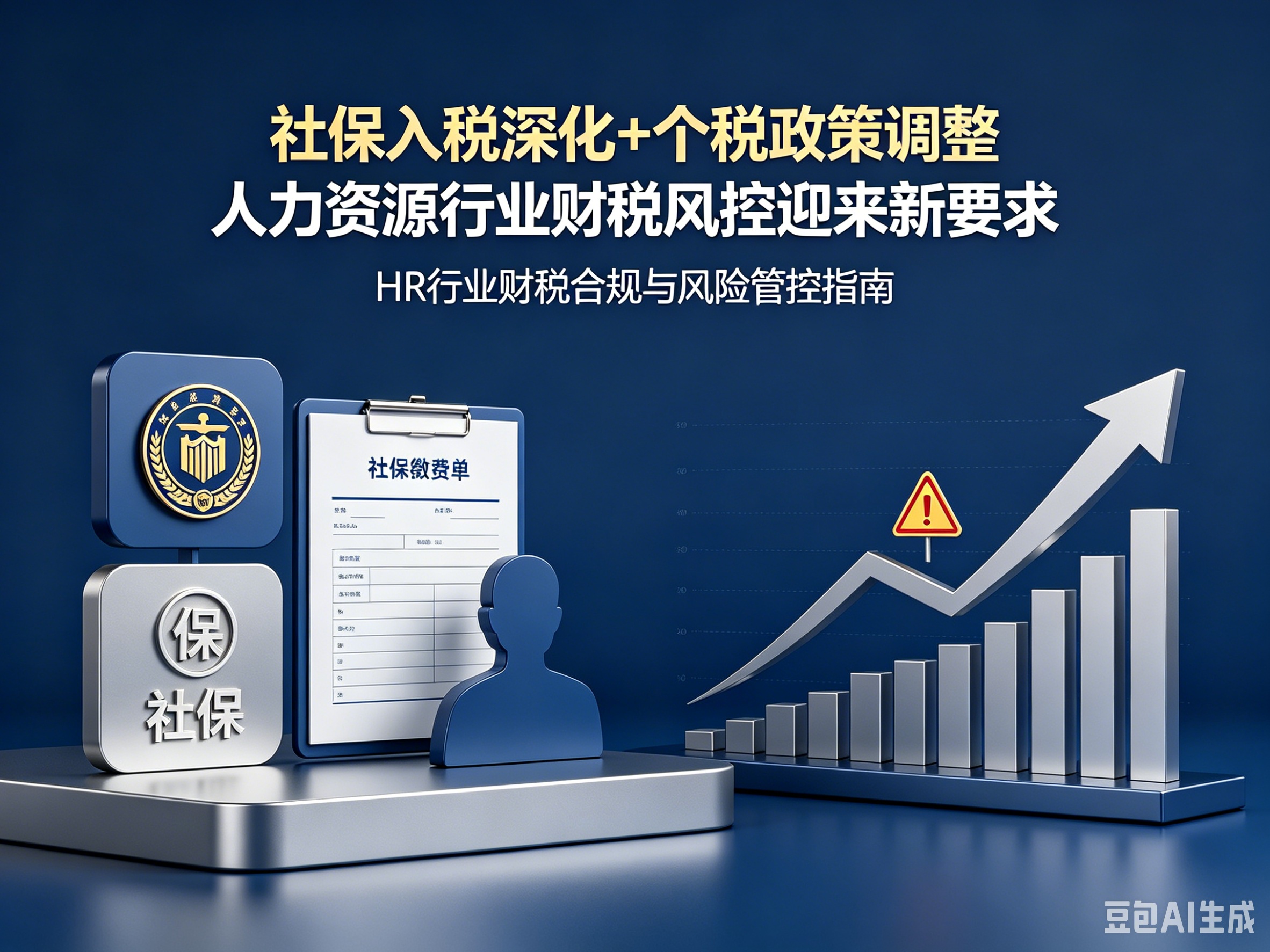 社保入税深化+个税政策调整 人力资源行业财税风控迎来新要求