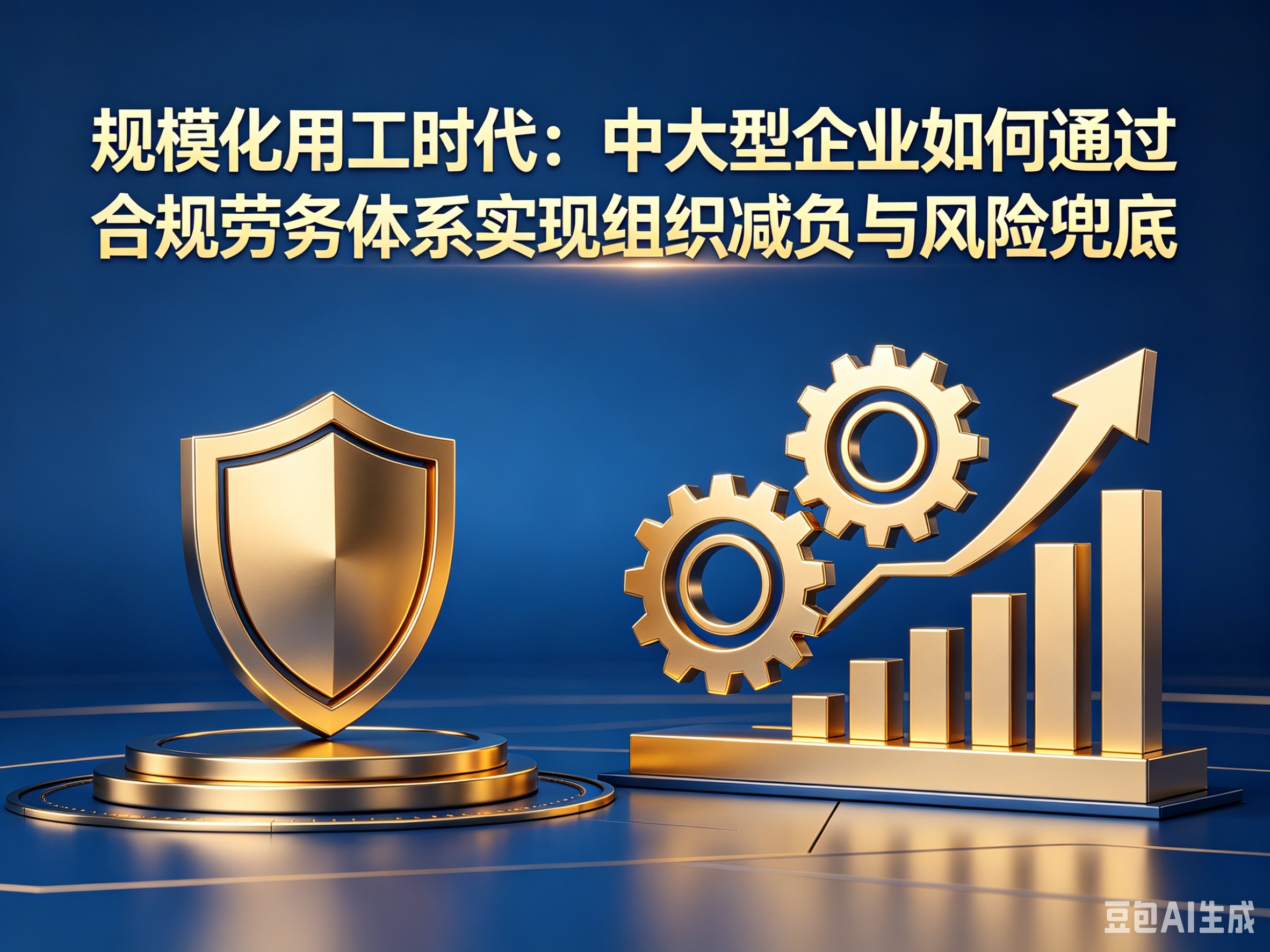 规模化用工时代：中大型企业如何通过合规劳务体系实现组织减负与风险兜底