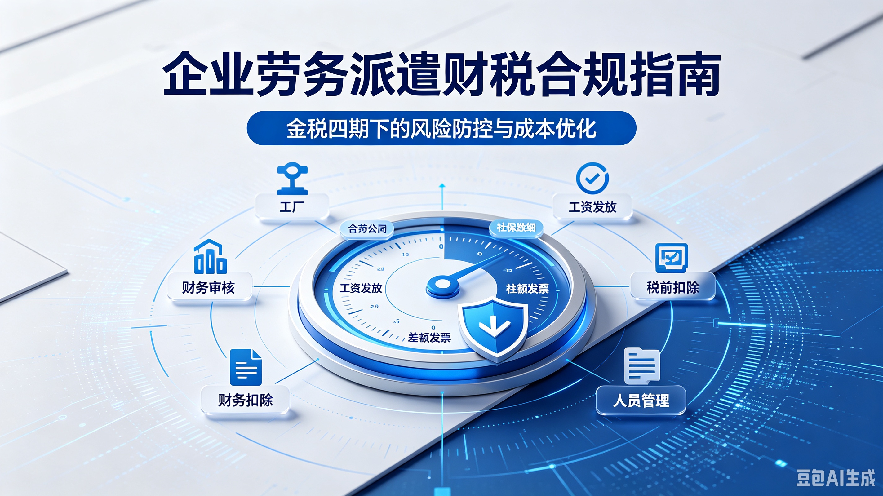  金税四期监管之下，企业该怎样规避劳务派遣涉税隐患