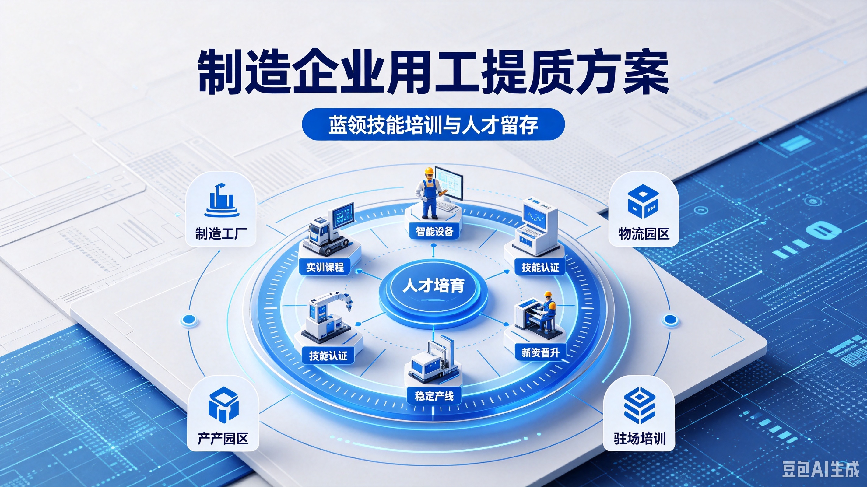 蓝领技能培训如何落地见效？解决制造企业用工提质与留人难题