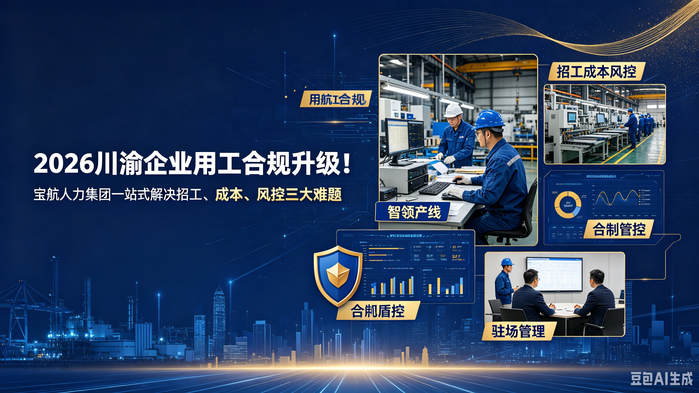 2026川渝企业用工合规升级！宝航人力集团一站式解决招工、成本、风控三大难题