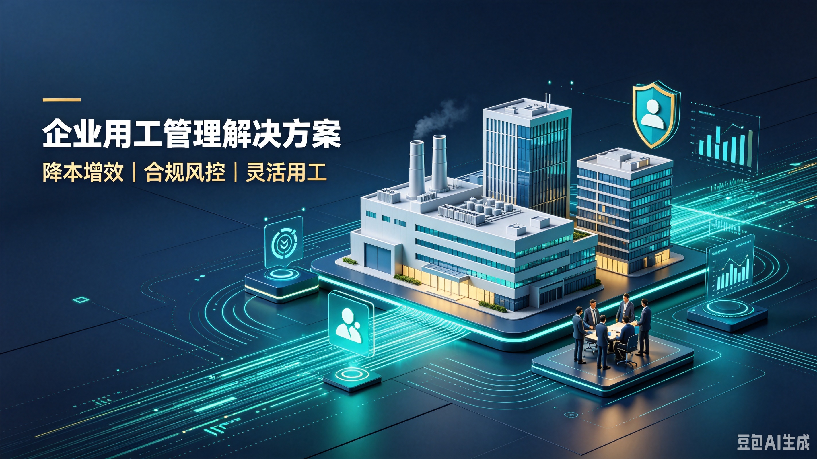珠三角工厂招工留人难？宝航人力一站式合规降本用工方案