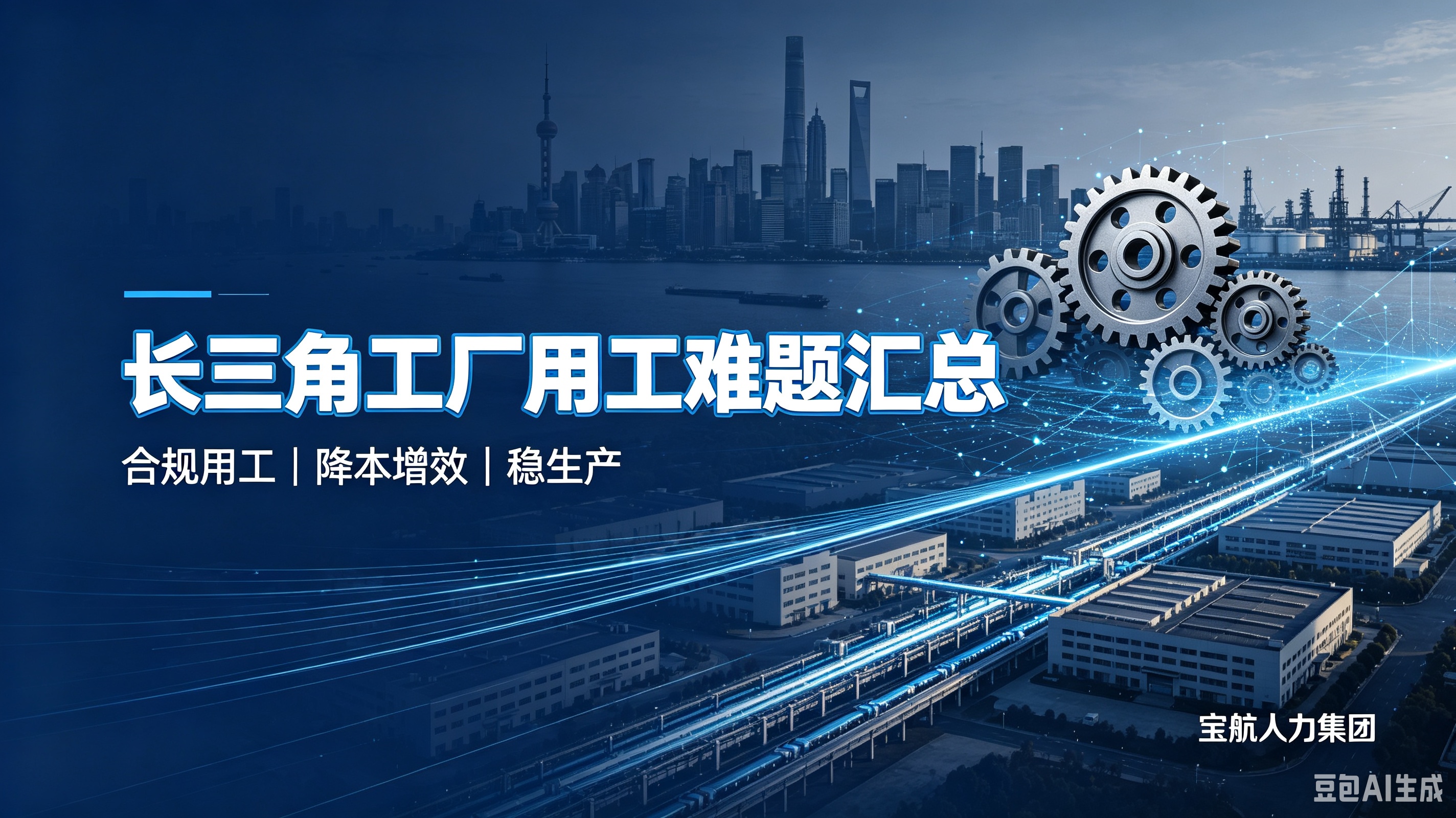 长三角工厂用工难题汇总｜制造业合规用工降本增效解决方案