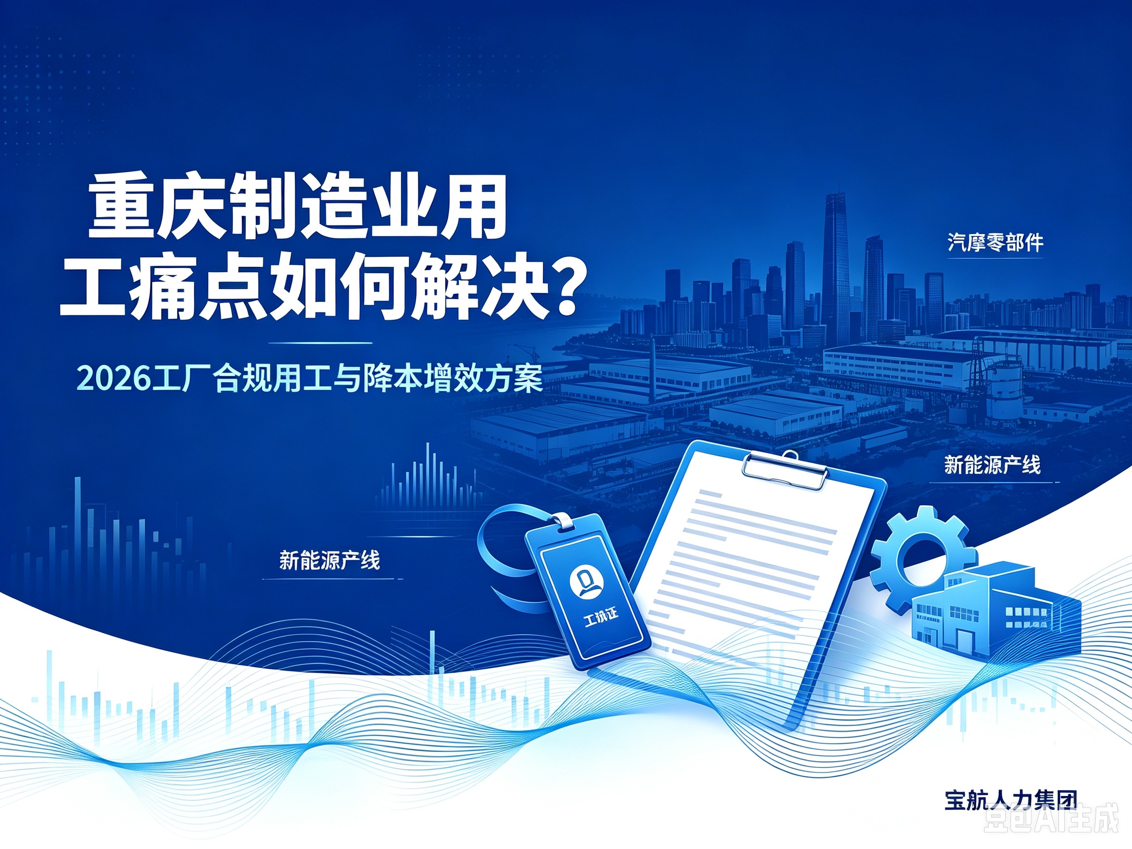 重庆制造业用工痛点如何解决？2026工厂合规用工与降本增效方案