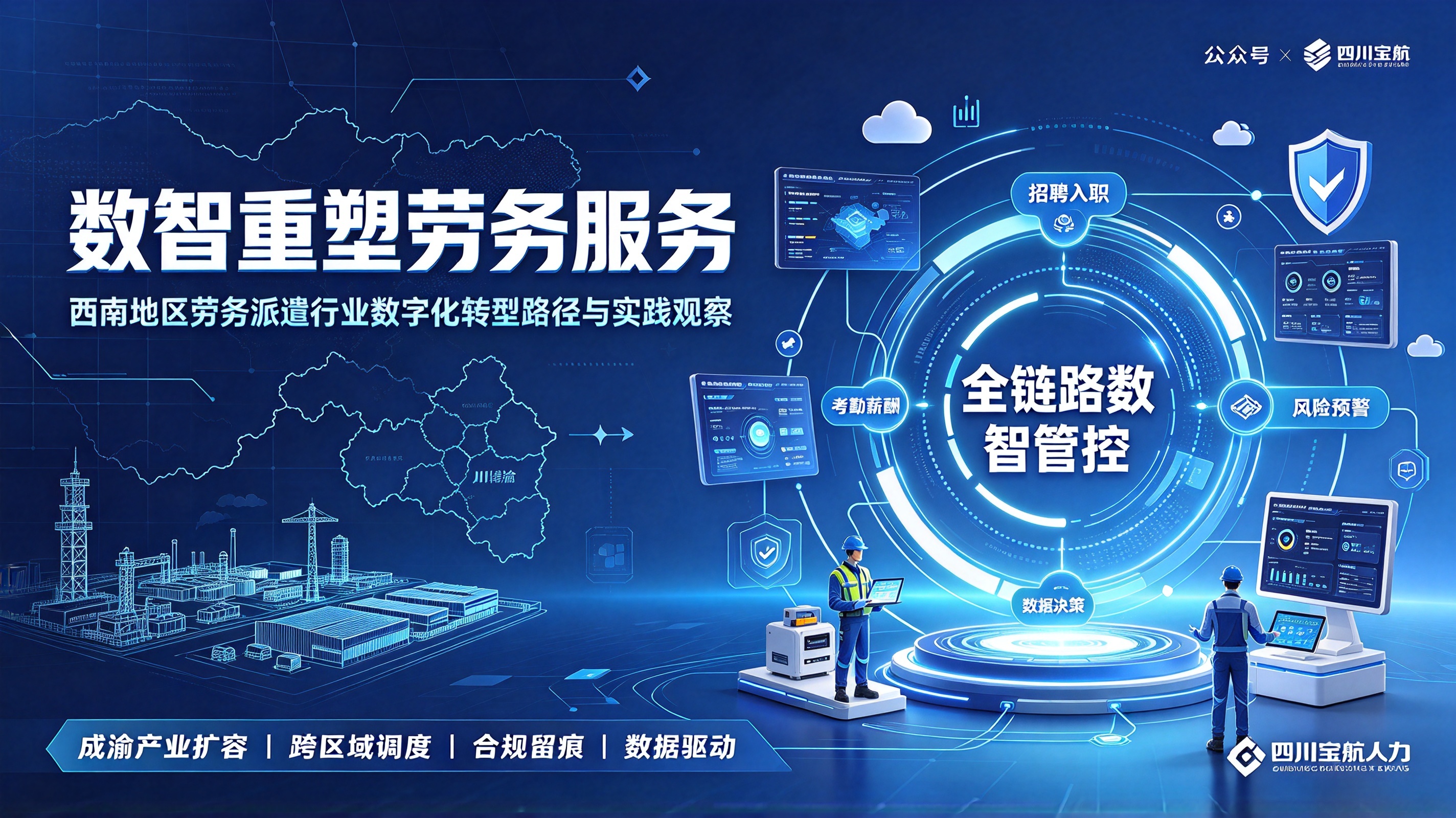 数智重塑劳务服务：西南地区劳务派遣行业数字化转型路径与实践观察