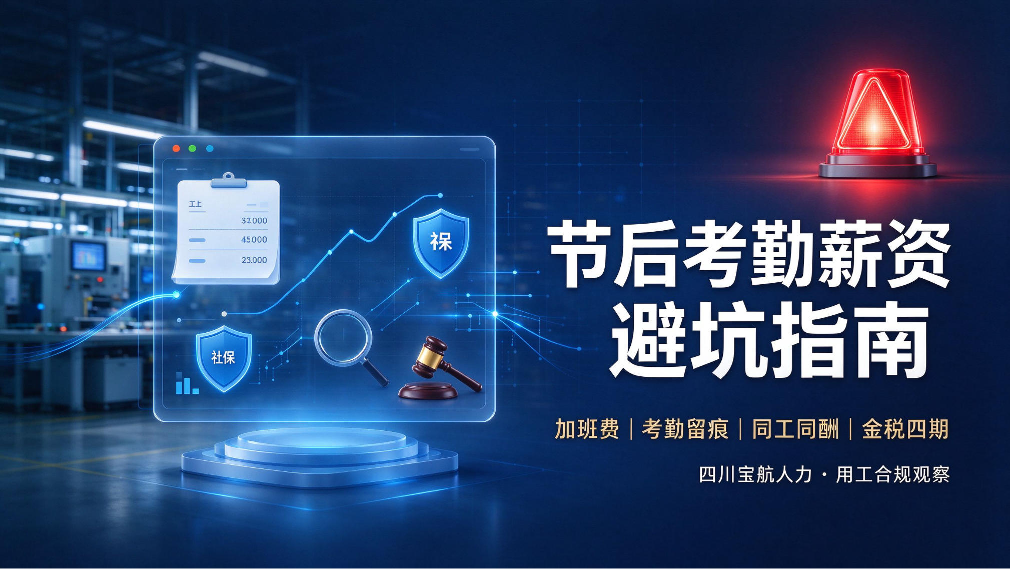 节后复工，考勤加班薪资怎么算？制造企业别踩这几个雷
